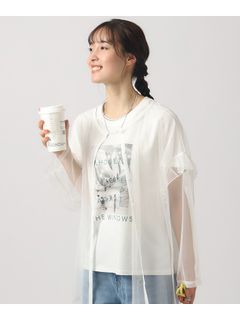 【洗える】コンパクト プリントTシャツ