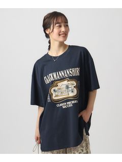 【洗える/綿100％】アソートプリント BIG Tシャツ