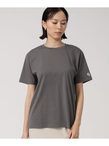 ワンポイントロゴ袖刺繍Tシャツ（Tシャツ）GALLEST（インディヴィ）  02