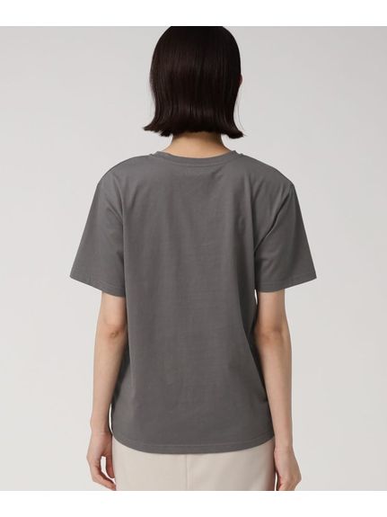 ワンポイントロゴ袖刺繍Tシャツ（Tシャツ）GALLEST（インディヴィ）  04