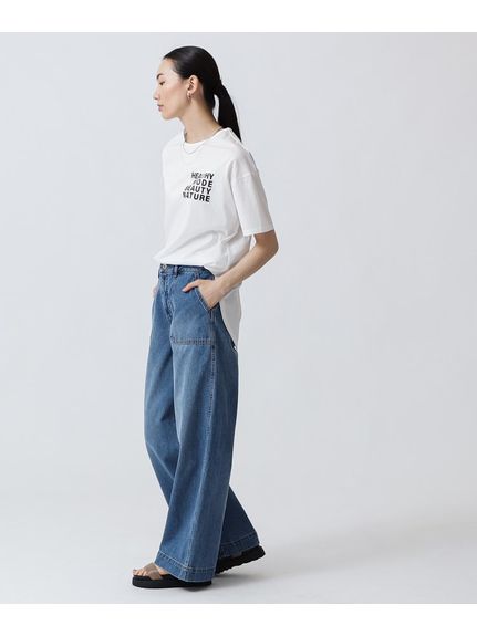 ワンポイントロゴTシャツ（Tシャツ）GALLEST（インディヴィ）  17