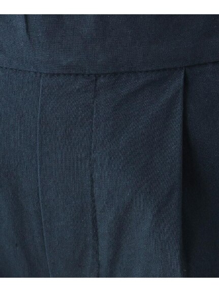 【WEB限定サイズあり】UVカット裾ボタンテーパード接触冷感パンツ（クロップドパンツ）grove（グローブ）  07