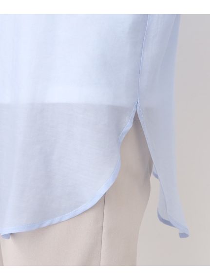 トレンドスタイルが簡単にキマる!シアーシャツ&Tシャツセット（アンサンブル・セット）grove（グローブ）  30