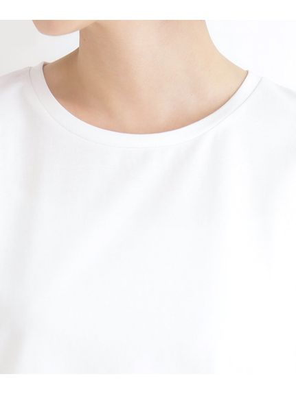 【洗える・接触冷感・UV】袖刺繍デザインTシャツ（カットソー・プルオーバー）grove（グローブ）  12