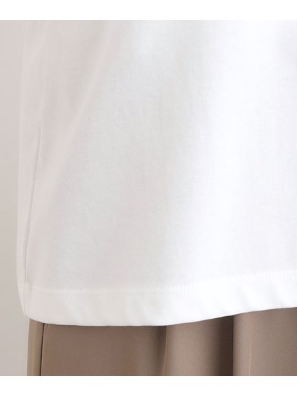 【洗える・接触冷感・UV】袖刺繍デザインTシャツ（カットソー・プルオーバー）grove（グローブ）  14