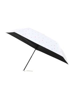 遮光軽量 水彩ハート ミニ 折りたたみ傘