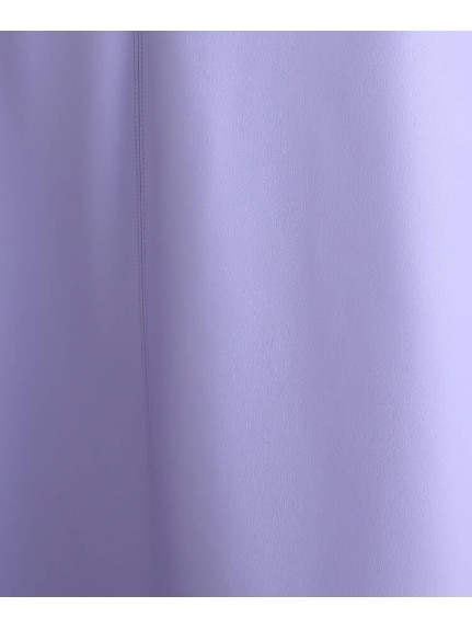◆【セールおすすめスカート】フェイクレザーフレアスカート（ひざ丈スカート）INDIVI（インディヴィ）  13