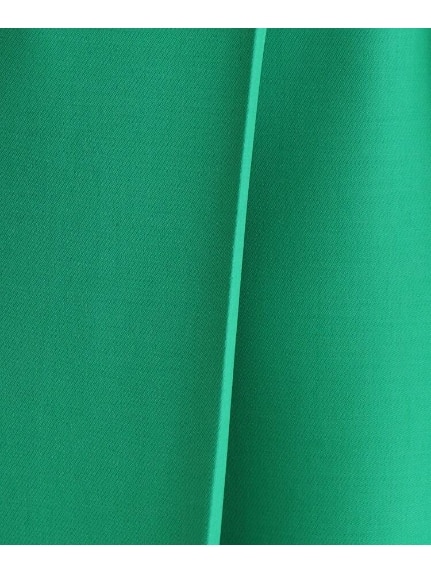 ◆【日本製/UVケア】ウール混ラップ風ストレートスカート（ひざ丈スカート）INDIVI（インディヴィ）  12