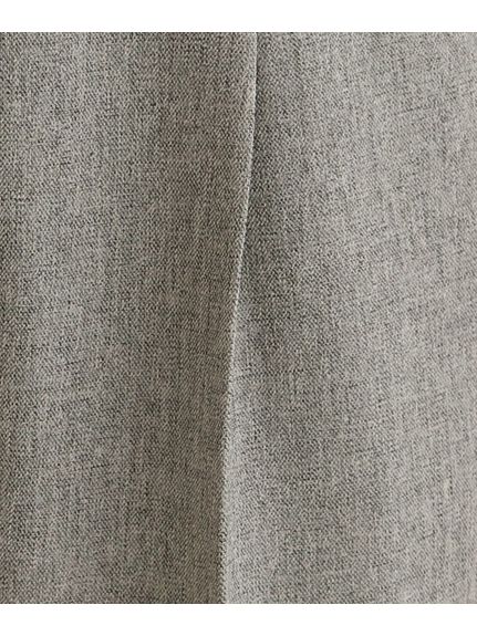 【定番スーツ/洗える/メランジ】ウールライクタックテーパードパンツ（パンツ（単品））INDIVI（インディヴィ）  08