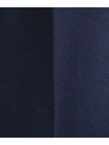 【定番スーツ/洗える/メランジ】ウールライクタックテーパードパンツ（パンツ（単品））INDIVI（インディヴィ）  25