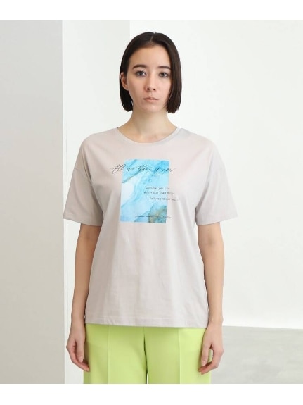 【コットン100%/定番/フォトT】カラーアート オリジナルTシャツ（Tシャツ）INDIVI（インディヴィ）  02