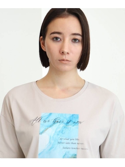 【コットン100%/定番/フォトT】カラーアート オリジナルTシャツ（Tシャツ）INDIVI（インディヴィ）  05
