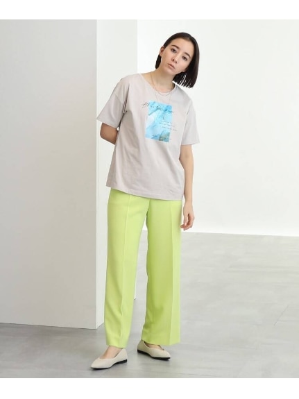 【コットン100%/定番/フォトT】カラーアート オリジナルTシャツ（Tシャツ）INDIVI（インディヴィ）  34
