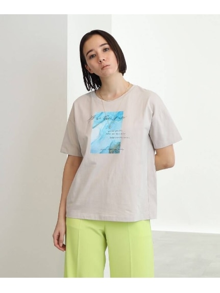 【コットン100%/定番/フォトT】カラーアート オリジナルTシャツ（Tシャツ）INDIVI（インディヴィ）  04