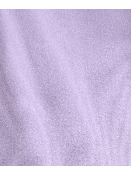 【新色登場！/きれいめ派ニットT/洗える】フレンチスリーブ Tシャツライクサマーニット（ニット・セーター）INDIVI（インディヴィ）  42