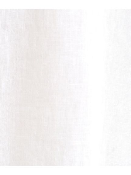 【洗える／UVケア／麻100％】ノルマンディリネン デザインブラウス（シャツ・ブラウス）INDIVI（インディヴィ）  05
