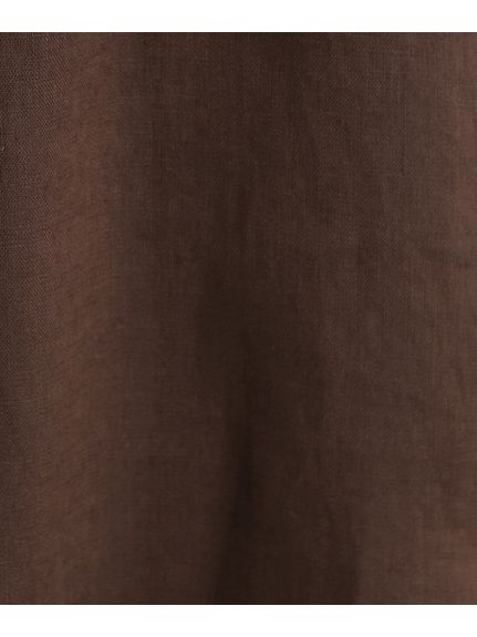 【洗える／UVケア／麻100％】ノルマンディリネン デザインブラウス（シャツ・ブラウス）INDIVI（インディヴィ）  09