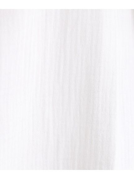 【日本製／インポート素材】ダブルガーゼ羽織りシャツ（シャツ・ブラウス）INDIVI（インディヴィ）  04