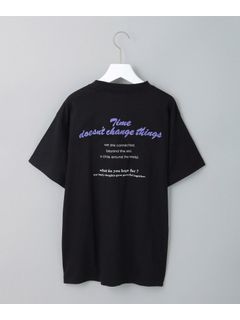 【WORLD for the World】バックプリント ロゴTシャツ