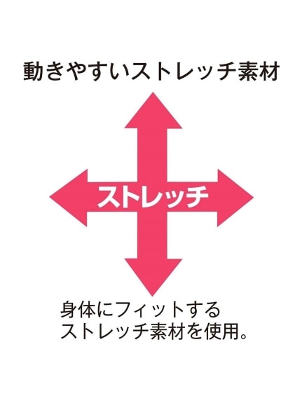 綿混ストレッチお腹らくちん脚口レース1分丈レギュラーショーツ4枚組（ショーツ・パンティ）SMILELAND（インナー・下着）（スマイルランド（インナー・シタギ））  10