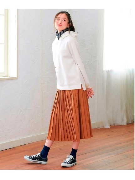 大きいサイズ　プリーツスカート（ひざ丈スカート）SMILELAND（スマイルランド (Lー10L)）  11