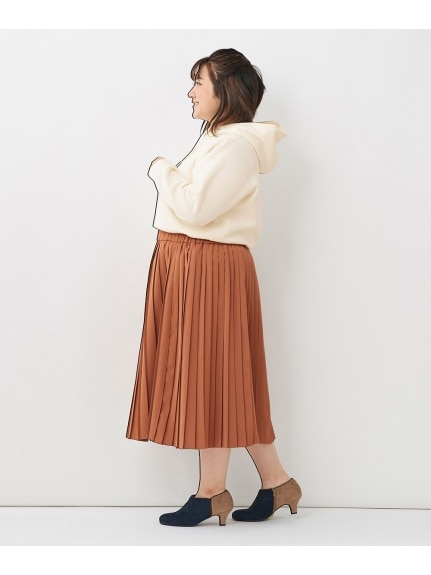 大きいサイズ　プリーツスカート（ひざ丈スカート）SMILELAND（スマイルランド (Lー10L)）  21