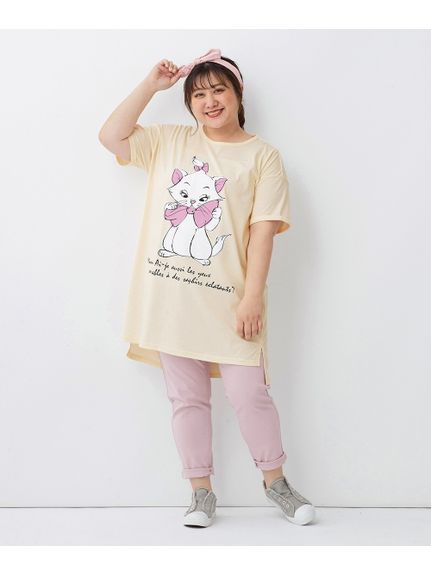 大きいサイズ　綿混ビッグシルエットTシャツ/ディズニー（Tシャツ）SMILELAND（スマイルランド (Lー10L)）  17