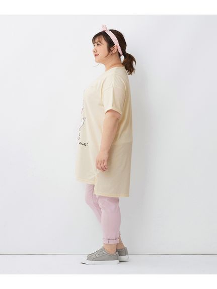 大きいサイズ　綿混ビッグシルエットTシャツ/ディズニー（Tシャツ）SMILELAND（スマイルランド (Lー10L)）  18