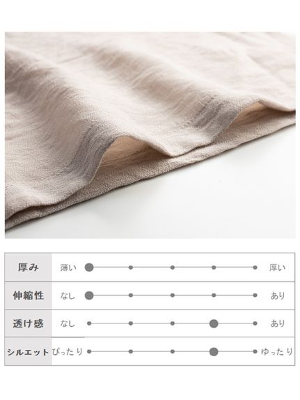大きいサイズ シアー素材ガウンシャツ（シャツ・ブラウス）SMILELAND（スマイルランド (Lー10L)）  21