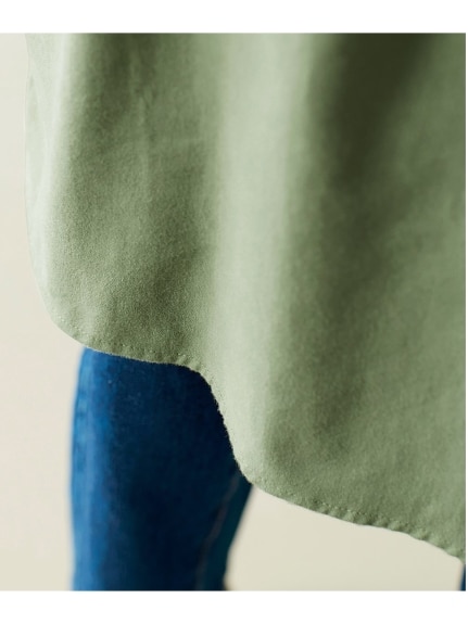 大きいサイズ　綿100%刺しゅう使いチュニックブラウス（シャツ・ブラウス）SMILELAND（スマイルランド (Lー10L)）  34