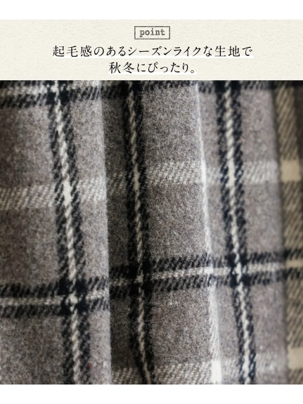大きいサイズ 切替デザインジャンパースカート（ナチュラルレシピ）（ジャンパースカート）SMILELAND（スマイルランド (Lー10L)）  05