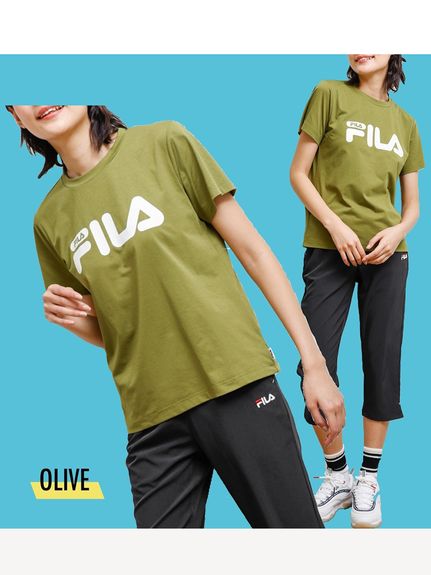 大きいサイズ　ロゴプリントTシャツ（吸水速乾・UVカット）（FILA）（Tシャツ）FILA(Alinoma select)（アリノマセレクト (Lー10L)）  09