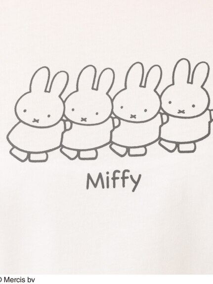 【miffy×eur3】【大きいサイズ】ミッフィープリントカットソー（カットソー・プルオーバー）エウルキューブ(eur3)（エウルキューブ (Lー6L)）  29