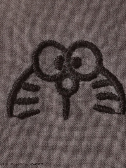 【大きいサイズ】DORAEMON刺繍ブラウス（シャツ・ブラウス）エウルキューブ(eur3)（エウルキューブ (Lー6L)）  03