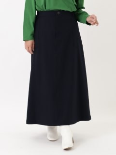ツイルセミタイトスカート/大きいサイズ ラクープ アルディラ