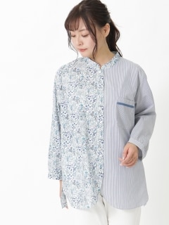 【22春新作】アシンメトリーシャツ / 大きいサイズ レディス ラクープ アルディラ