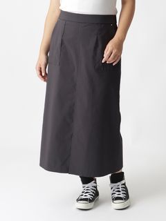 バッククラッシュスリットスカート/大きいサイズ ラクープ アルディラ