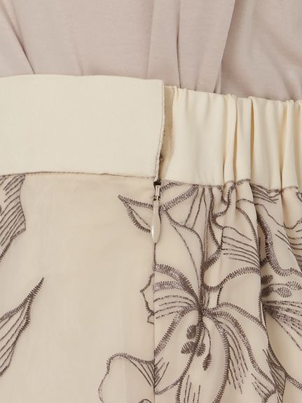 オーガンジー刺繍スカート（その他スカート）ローズティアラ(Rose Tiara)（ローズティアラ (Lー4L)）  11