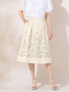 プッペ＆バジーガーデン刺繍スカート