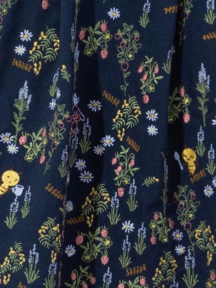 プッペ＆バジーガーデン刺繍スカート（その他スカート）Jolly Poupée（ローズティアラ (Lー4L)）  06
