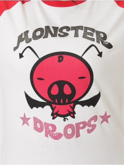 STAR-DEVIL　大きいサイズ レディース（Tシャツ）MONSTER DROPS（モンスタードロップス (Lー8L)）  07