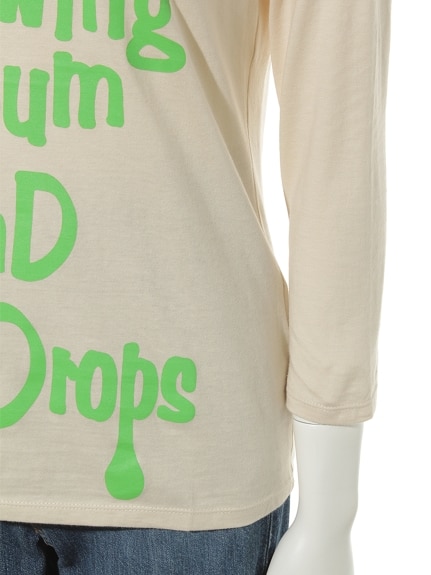 Tear Drops　大きいサイズ レディース（Tシャツ）MONSTER DROPS（モンスタードロップス (Lー8L)）  06