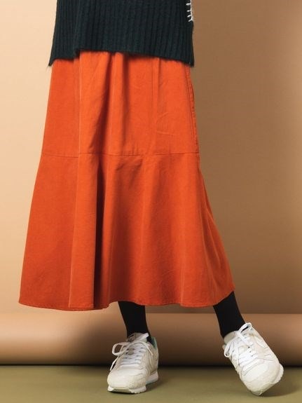 【大きいサイズ】 15号(3L) コーデュロイマーメイドスカート（その他スカート）sab street my standard（サブストリート　マイ　スタンダード (Lー5L)）  01