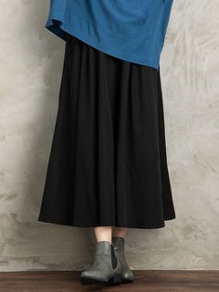 【大きいサイズ】 15号(3L) タックフレアースカート