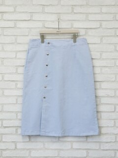 カラータイトスカート / 大きいサイズ ペールアッシュ