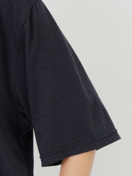 【3-10L】【日本製】ゆったりサイズなのでリラクシーがポイント！シンプルデザインTシャツ　大きいサイズ レディース（Tシャツ）QUINTY（クインティ (3Lー8L)）  05