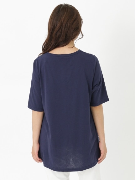 【3-8L】お散歩Tシャツ　大きいサイズ レディース（Tシャツ）QUINTY（クインティ (3Lー8L)）  03