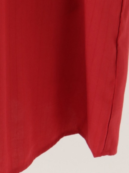 【3-10L】ノースリーブフロントオープンドレス　大きいサイズ レディース（ひざ丈ワンピース）Tasha ruby（ターシャルビー (3Lー8L)）  06