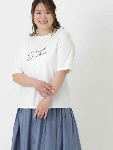 ロゴTシャツ(BOOKSHELF/SecondNature)（Tシャツ）SMILELAND omise（アリノマセレクト (Lー10L)）  01