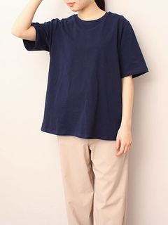 【接触冷感】 キシリトール加工 半袖Tシャツ　大きいサイズレディース